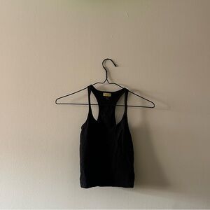 Women's Black Racerback Tank